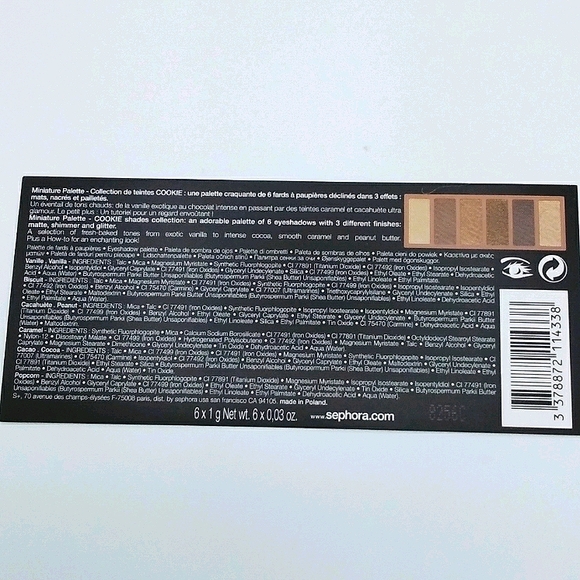 *NOT AVAILABLE* Sephora Collection Cookie Shade Miniature Palette - Picture 6 of 6